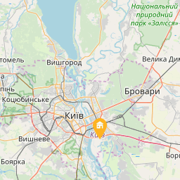 Kiev Sophii Rusovoi Apartment на карті